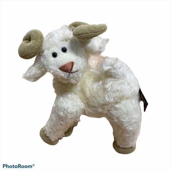 TY Ramsey the Goat Attic Treasure Ram Jointed Toy - Picture 1 of 5